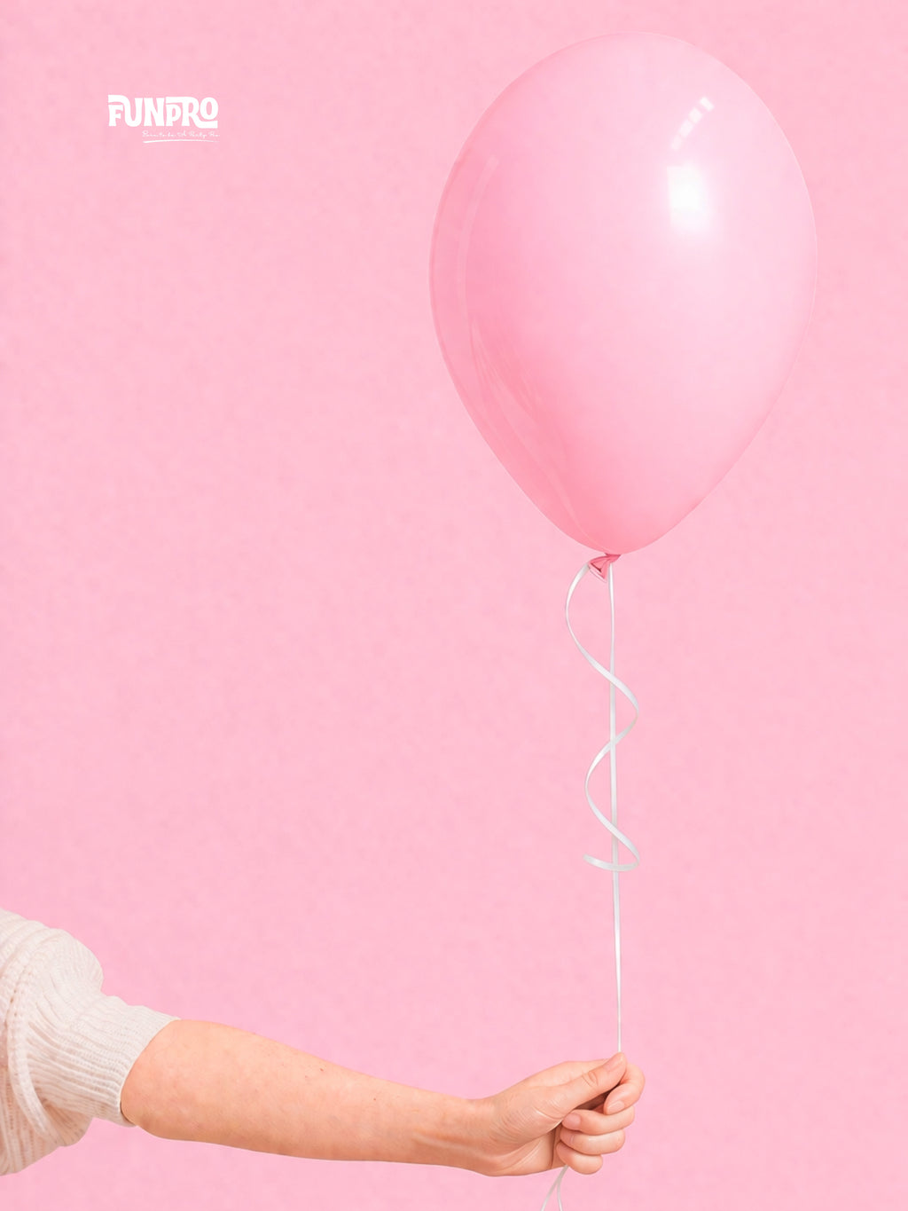 FUNPRO  Pink Pastel Balloons Jar (25 Pcs)