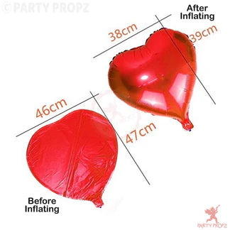 Valentines Day Decoration Items - Pack of 5 Valentines Balloons