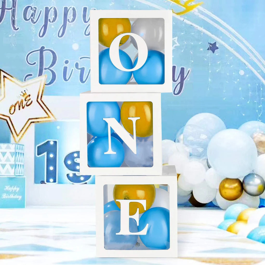 Card Stock, Latex One Box For 1St Birthday