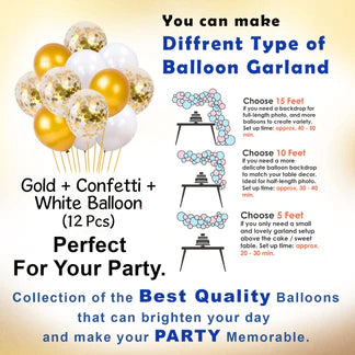 Birthday Decoration Items - Combo of 16 Pcs