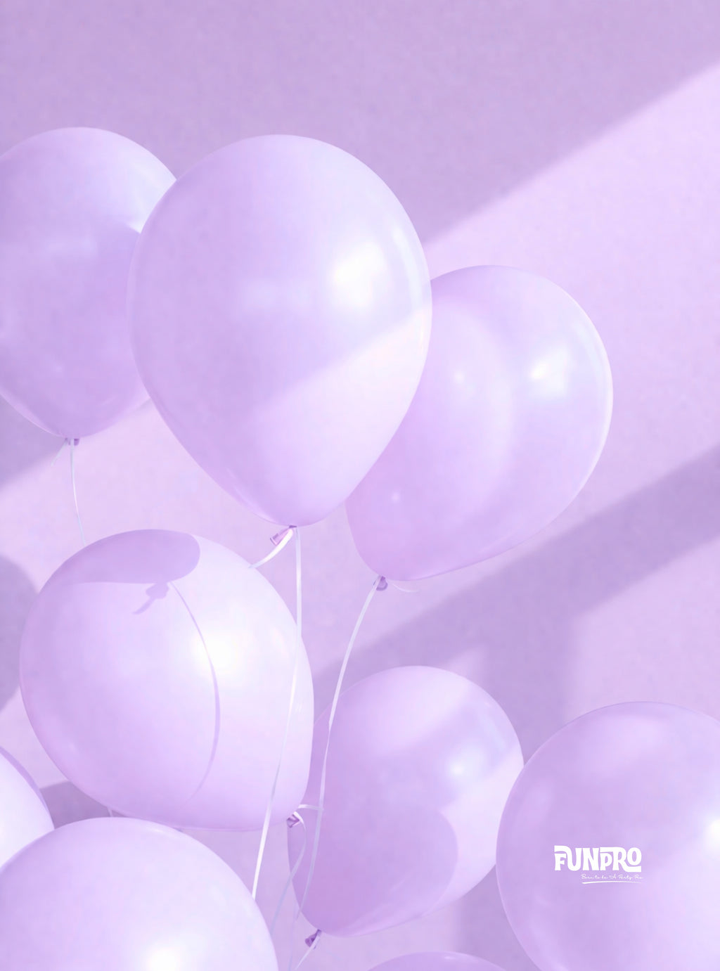 FUNPRO  Purple Pastel Balloons Jar (25 Pcs)