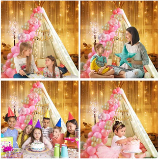 Cabana Birthday Decoration Items - 26 Pcs, Canopy Tent For Decoration