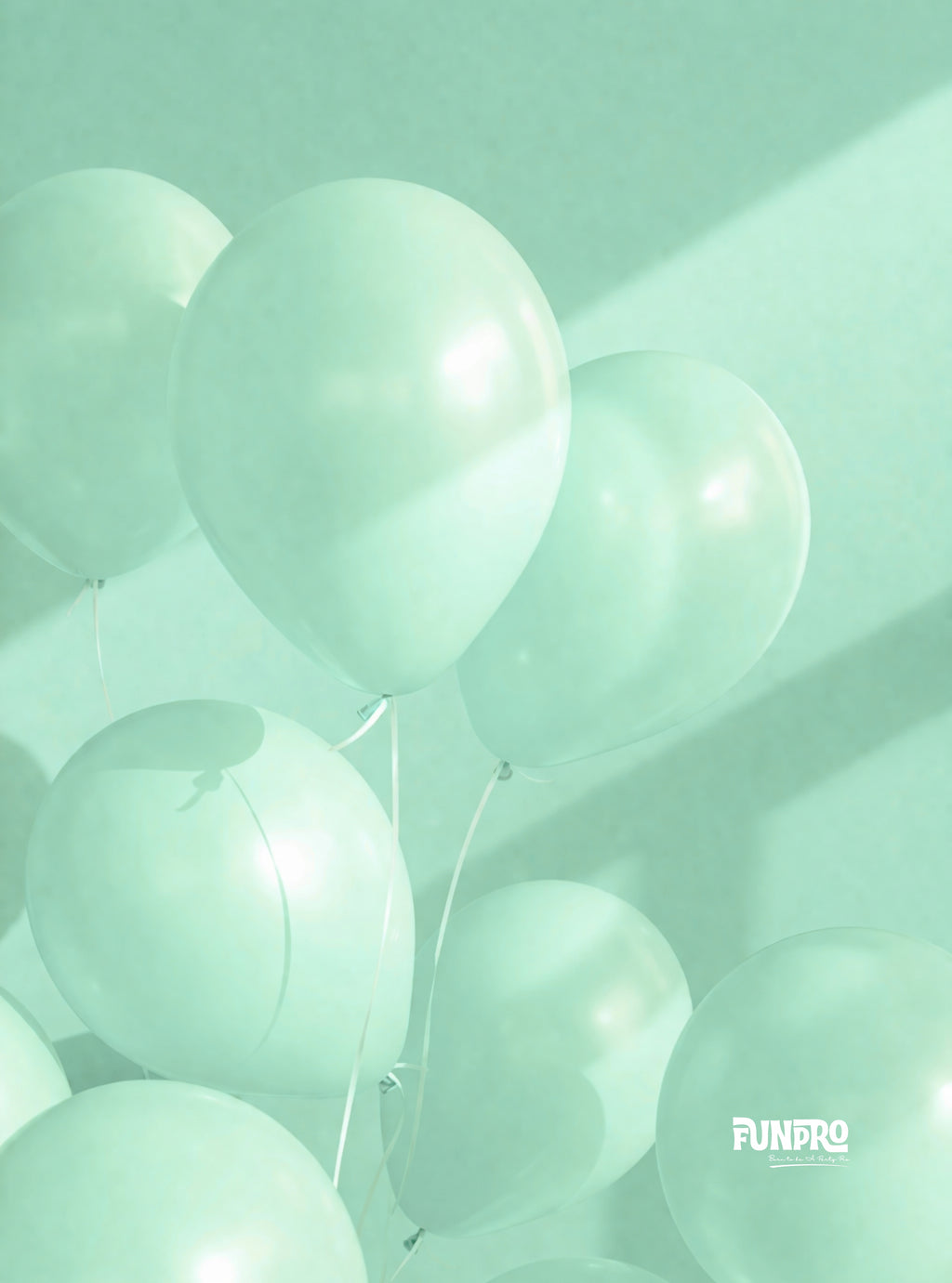FUNPRO  Green Pastel Balloons Jar (25 Pcs)