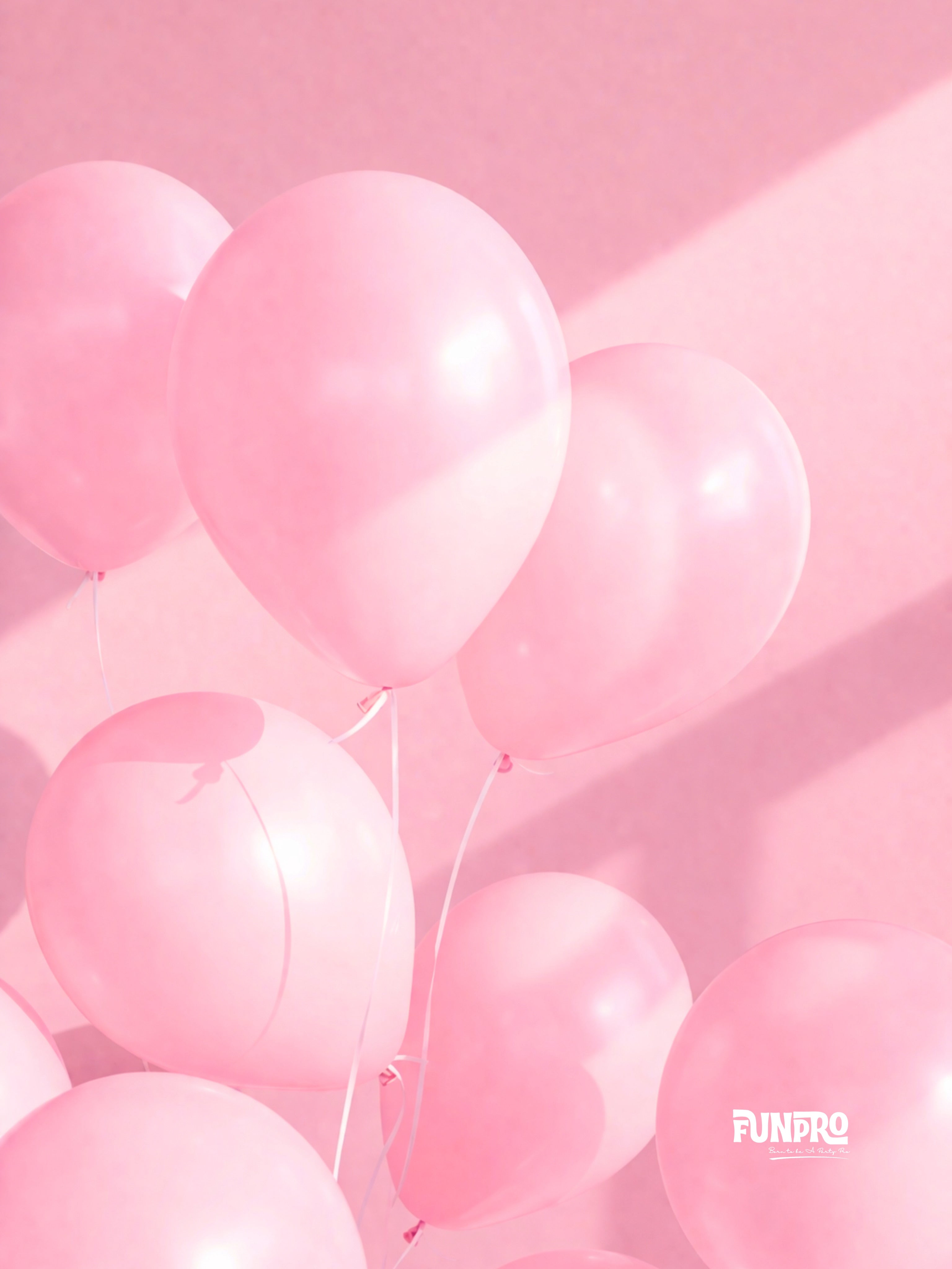 FUNPRO  Pink Pastel Balloons Jar (25 Pcs)