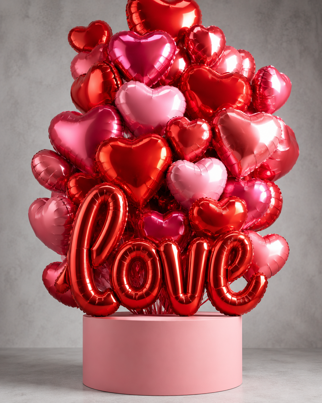 Heart Shape Balloons - Pack of 31 Pcs
