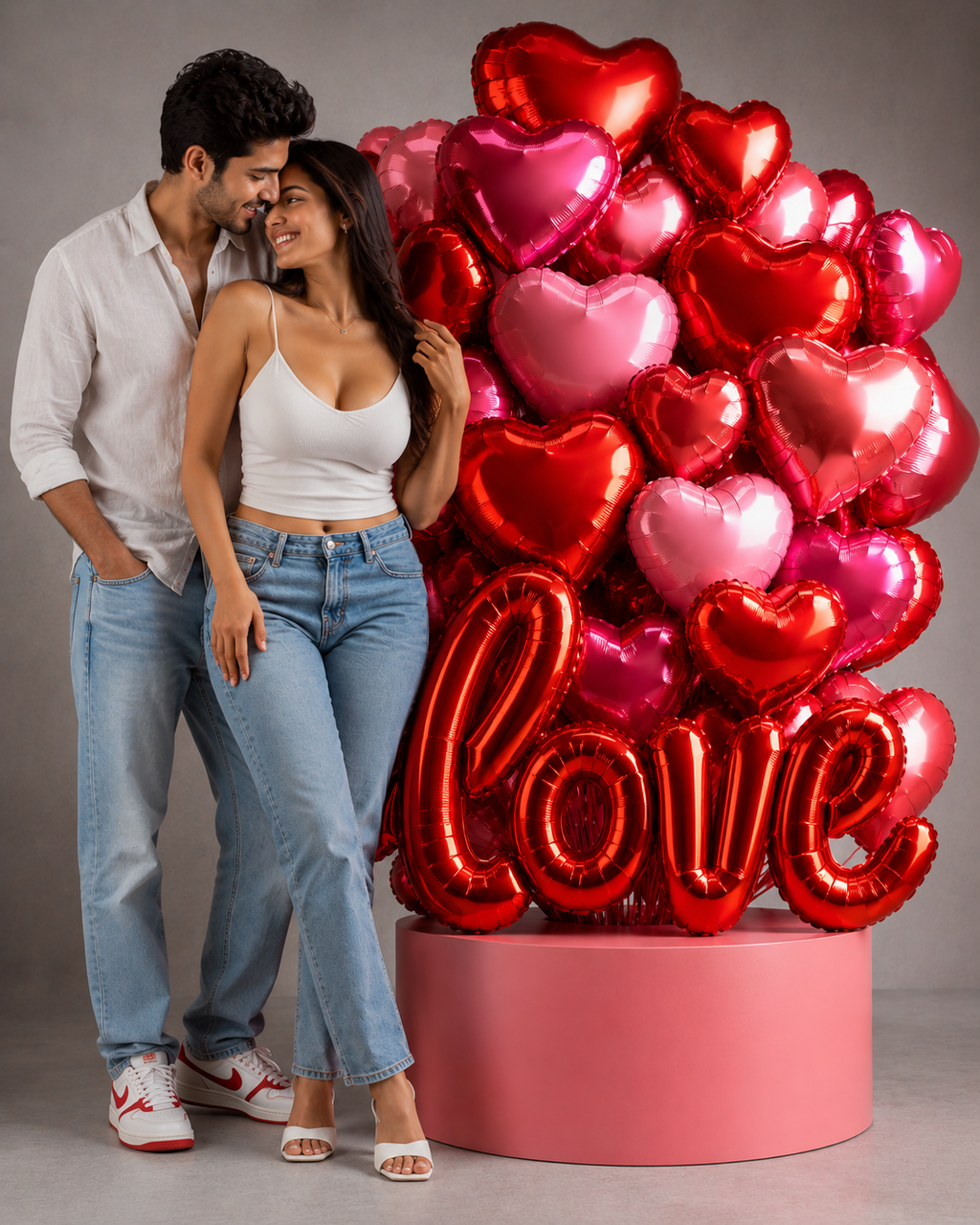 Heart Shape Balloons - Pack of 31 Pcs