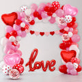 Happy Valentine's Day Combo - Pack of 81 Pcs Valentine's Day Decoration Kit